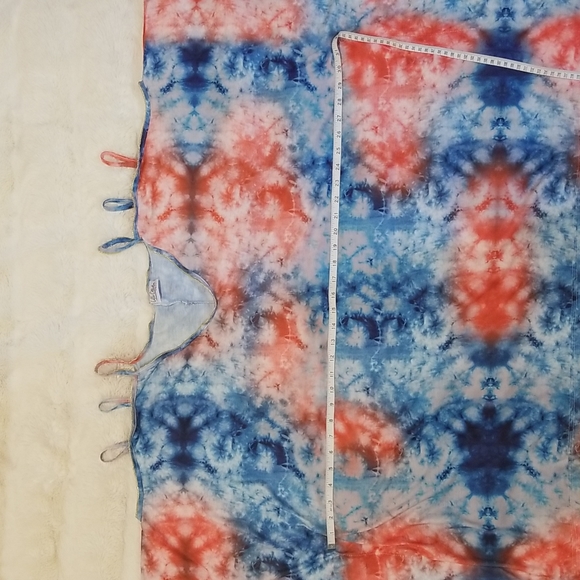 Lulla Collection by Bindya Tie Dye Top/Cover Up size L or XL - Picture 10 of 10